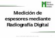 Medición de espesores mediante Radiografía Digitalhybridpetroleum.com/pdfs/ME Radiografia digital HPI.pdf · La Radiografía Digital se ha convertido en una herramienta de gran