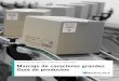 Soluciones de marcaje, codificado y etiquetado Marcaje de ... - Spanish/Brochure... · • Auténtico codificado genérico de cajas a 150 ppp con velocidades de hasta 61 m/min (200