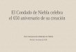 El Condado de Niebla celebra el 650 aniversario de su creación · El Ayuntamiento de Niebla conmemoró el 1 de mayo el 650 aniversario de la creación del Condado que llevó su nombre,