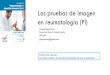 Las pruebas de imagen en reumatología (PI) ·  D: Musculoskeletan system-Sociedad Española de Radiología Médica (SERAM)