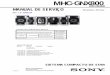 MHC-GNX800 - Biblioteca de diagramas electrónicos con mas ...diagramasde.com/diagramas/otros2/Sony_MHC-GNX800.pdf · SISTEMA COMPACTO DE SOM Sony Corporation ... SISTEMA DE CAIXAS