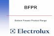Bottom Freezer Product Range - service.electrolux.com Freezer/BFPR_es.pdf · Marzo 2004 ESSE-N /A.S. 2 BFPR ¾BFPR significa Bottom Freezer Product Range y es la nueva serie de frigorífico