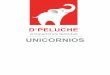 UNICORNIOS - dpeluche.com · ITEM: 64-037 Descripción: Unicornio 45 cm Colores: Beige con rosa y dorado Precio: $165.00+ IVA c/u