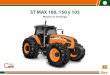 ST MAX 180, 150 y 105 - stara.com.br · Posee motor MWM Turbo Aftercooler con 6 cilindros y ... Motor 229 - 6TCE Potencia ... 4 cilindros - 4.400 cilindradas (cm³)