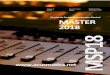 Técnico de Sonido & Producción Musical MASTER 2018 8 · al mundo de la industria musical, para ello ponemos a tu disposición sesiones de estudio técnicas, prácticas reales con