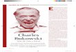 Charles Bukowski - Rubén Abella – Escritor · Charles Bukowski Días de vino y letras GALERÍA DE CLÁSICOS E 80-83 - Clásicos.indd 80 24/03/2015 20:56:06. QUÉ LEER . 81. 