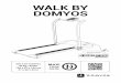 WALK BY DOMYOS - support.decathlon.es · en nuestra web DOMYOS.COM, donde también encontrará consejos para realizar ejercicios físicos y asistencia en caso de necesidad