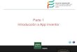 Parte 1 Introducción a App Inventor · PRODETUR MIT App Inventor es una plataforma web, cloud computing, con la que es posible desarrollar aplicaciones para dispositivos android,