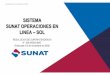 SUNAT Operaciones en Lineacultura.sunat.gob.pe/sites/default/files/2018-11/SUNAT...sirve para acceder a SUNAT Operaciones en Línea, es decir, la Oficina Virtual de la SUNAT y efectuar