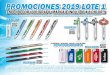 PROMOCIONES 2019-LOTE 1catapendix.es/PROMOCIONES/PROMOCIONES.pdf · GJB 5 - 10 cm2 42 € 30 € 68 € 0,54 € 0,48 € 0,42 € 0,36 