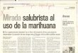 baparchivodenoticias.files.wordpress.com · 32 'Mirada salubrista al uso de la marihuana e Dos organizaciones deponen hoy a favor del proyecto de ley que propone despenalizar la posesión