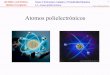 Química Inorgánica 2.3.- Atomos polielectrónicos Profesor ...riubu.ubu.es/bitstream/10259.3/72/7/2.3.4 (1) - Atomos... · QUIMICA GENERAL Química Inorgánica Tema 2: Estructura
