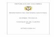 MINISTERIO DE DEFENSA NACIONAL NORMA TÉCNICA … filemanufacturas saccus marruecos colombian leather chl quimica colombiana . republica de colombia ministerio de defensa nacional