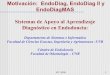 Motivación: EndoDiag, EndoDiag II y EndoDiagMAS Sistemas ... fileJCC 2005 3 EndoDiag: Sistema basado en conocimiento de apoyo al diagnóstico de la patología pulpar y periapical