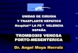 TROMBOSIS VENOSA PORTO-MESENTERICA Dr. Angel Moya …sociedadvalencianadecirugia.com/wp-content/uploads/2017/03/TROMBOSIS... · Pancreatitis Apendicitis Diverticulitis Sarin et al