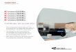Catálogo de producto de doble cara A5R-A3, 60-256 g/m2 Controlador Toshiba e-BRIDGE Panel de control 22,9 cm (9”) Panel color multi-táctil Memoria HDD 320 GB Toshiba Seguro 1),
