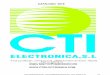 CATALOGO CTI 2019 - ctielectronica.com · Caja de Mecanismos con 3 conectores RCA ... Ref. PS-1005 5 mecanismos de 45x45 ... Ref. PM-CINTA Cinta de doble cara 3M para fijacion de