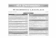 Cuadernillo de Normas Legales - gacetajuridica.com.pe · NORMAS LEGALES El Peruano 414856 Lima, lunes 1 de marzo de 2010 Res. Nº 004-2010-PCNM.- Dan por concluido proceso disciplinario
