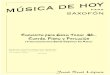 Concierto para Saxo Tenor -Bb-, Cuerda, Piano y Percusiónjosesusi.com/obras/ConciertoSaxT(OP14)(Banda).pdf · SAXOFÓN para José Susi López Dedicado a mi buen amigo y gran saxofonista