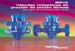 BRV2 Válvulas reductoras de presión de acción directa fileplanchas de vapor, es una aplicación ideal donde la BRV2 proporciona presión y un servicio confiable