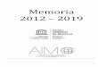 Memoria 2012 – 2019 - centrounescodemallorca.orgcentrounescodemallorca.org/wp-content/uploads/...2012-2019-comprimido.pdf · 2 MEMORIA 2012 – 2019 La Asociación de Intercambio