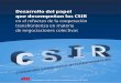 Desarrollo del papel que desempeñan los CSIR · Desarrollo del papel que desempeñan los CSIR en el refuerzo de la cooperación transfronteriza en materia de negociaciones colectivas
