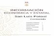San Luis Potosí - gob.mx · San Luis Potosí ocupó el 11° lugar por el valor de sus exportaciones, que alcanzaron un monto de 12,692,499 miles de dólares*, lo que representó