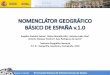 Nomenclátor Geográfico Básico de España v.1.0 III Jornadas ... · Madrid, 17-10-2012 Nomenclátor Geográfico Básico de España v.1.0III Jornadas Ibéricas de Infraestructuras