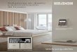 Soluciones en diseño y automatización de hotelesdownloads.jung.de/catalogue/pdf-catalogues/es/JUNG_Prospecto_Hoteles... · energética para gerencia y óptima experiencia de confort