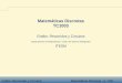 Matemáticas Discretas TC1003 - cb.mty.itesm.mxcb.mty.itesm.mx/tc1003/lecturas/tc1003-112.pdf · Grafos: Recorridos y Circuitos Matemáticas Discretas - p. 3/30 Un camino cerrado