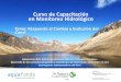 Curso de Capacitación en Monitoreo Hidrológico · ecorregiones representativos del Perú Curso de Capacitación en Monitoreo Hidrológico Tema: Respuesta al Cambio y Evolución