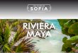 RIVIERA MAYA - Inicio - Los viajes de Sofía · ESTANCIA EN RIVIERA MAYA (7 noches) DÍA 1. Madrid / Cancún / Riviera Maya Salida en vuelo hacia Riviera Maya. Llegada y traslado