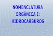 NOMENCLATURA TEMA 1 ORGÁNICA I: HIDROCARBUROSc-h-emistry.wdfiles.com/local--files/help:tema7/Hidrocarburos.pdf · Nomenclatura de los alquenos ramificados: Primero se nombran los