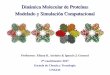 Dinámica Molecular de Proteínas Modelado y Simulación ... · 3 ¿Qué es la Dinámica Molecular (DM)? Dinámica Molecular – UNSAM – 2017 Es el estudio de los movimientos de
