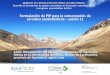 Presentación de PowerPoint · RIEGO Pago por uso del agua para riego Incremento de la producción agrícola Disminución de los costos de producción Mejora en la calidad de los