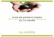 GUÍA DE PRODUCTORES de agricultura ecológicabancodetierras.consorci.info/archivos-web/files/Productores ecológicos... · economías rurales y la sostenibilidad de la agricultura