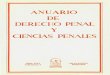 DE DERECHO PENAL y - Blog institucional UCLMblog.uclm.es/cienciaspenales/files/2016/11/1982_fasc_II_Parte1.pdf · ANUARIO DE DERECHO PENAL Y CIENCIAS PENALES Editado por: INSTITUTO