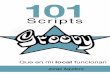 101 Groovy Script · • El script debe ser funcional y completo. La idea es que bajo las circunstancias documentadas el script funcione tal como se explice. • Hemos creado una