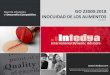 ISO 22000:2018 INOCUIDAD DE LOS ALIMENTOS - intedya.com alimentaria/ISO 22000/PIC ISO22000... · Los clientes (y otras partes interesadas como PROVEEDORES O PERSONAL INTERNO) se benefician