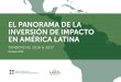 el panoraMa de la inversión de iMpaCto en aMÉriCa latina · 6 introducción Nos alegramos de compartir con ustedes la segunda edición de El Panorama de la Inversión de Impacto