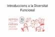 Introduccions a la Diversitat Funcionalculturaeducacio.gencat.cat/admin/uploads/docs/20170510095356.pdf · tenen en compte la diversitat de la població L’èsser humà / Diversitat