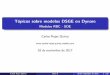 T opicos sobre modelos DSGE en Dynare · Carlos Rojas Quiroz Clase 6 18 de noviembre de 2017 1 / 57. Contenido 1 Econom a abierta 2 [Schmitt-Groh e and Uribe, 2003] 3 [Aguiar and