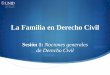 La Familia en Derecho Civil - mimateriaenlinea.unid.edu.mx · civilización y el hablar de temas tan importantes como son la familia, el matrimonio, los bienes, las personas, los