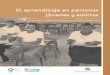 El Aprendizaje en personas adultas - oei.org.do · prioritarias del Plan Iberoamericano Metas Educativas 2021, quedando establecida ade-más en el Documento País de la República