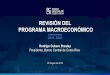 Presentación Revisión Programa Macroeconómico 2019-2020 · (Porcentajes respecto al PIB) Mayor confianza en la capacidad del Gobierno Central para atender sus obligaciones se reflejó