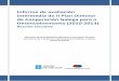 Informe de avaliación intermedia do ... - Cooperación Galega · 8 Avaliación intermedia do II Plan Director da Cooperación Galega para o Desenvolvemento e) Participación para