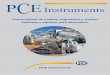 Instrumentos de medida, regulación y control balanzas y ... · Sobre PCE Instruments En PCE Instruments ofrecemos equipos de medida, sistemas de regulación y control, equipos de