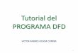 Tutorial del PROGRAMA DFD - SEGURIDAD INFORMATICA · ¿Qué es el programa DFD? • El DFD es un programa, diseñado para analizar y construir los algoritmos. Con él se pueden crear