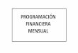 PROGRAMACIÓN FINANCIERA MENSUALforotgn.mecon.gov.ar/vinculos/dpcef/PFM-presentacion-replicas-13-14-y... · Programación Financiera Nueva Programación Financiera Mensual Entidad