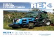 DISEÑO, CONFORT Y PRODUCTIVIDAD REX - landini.it · tractor puede equiparse con un cambio bajo carga de dos velocidades Hi-Lo (Power Four) o de tres velocidades H-M-L (T-Tronic)